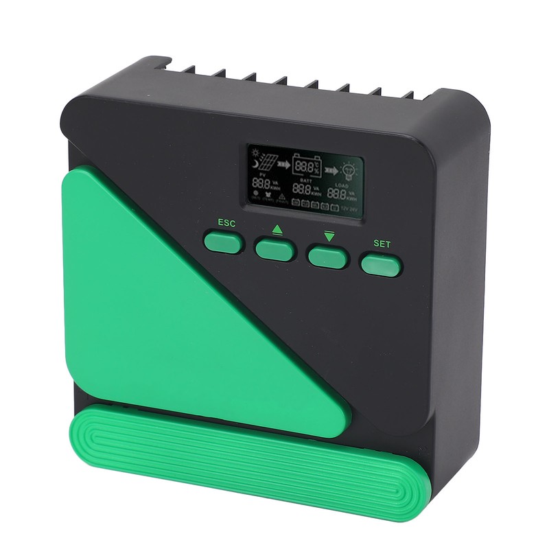 MPPT Solar Charge Controller 12V 24V Intelligent Regulator LCD Display
