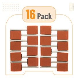 Bates- Foam Paint Brushes, 2-Inch, 16 Pack, Orange Sponge Brushes, Sponge Paint Brush, Foam Brushes for Painting, Foam Brushes for Staining, Paint Sponges, Foam Brushes for Mod Podge Brushes