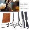 Barber Scissors Set Professional Kit Hair Styling Shearing Tool with