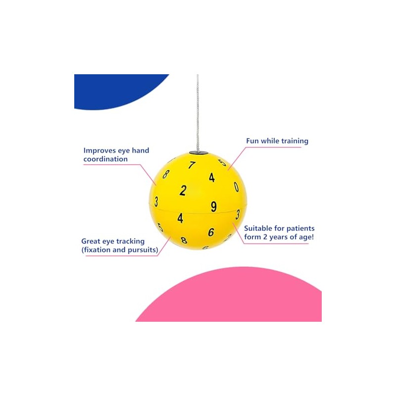 Marsden Balls for Hand-Eye Coordination and Visual Training 2 Colors