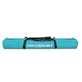 PowerNet Baseball Softball Net Replacement Bag ONLY | Fits 7x7 Practice Net Systems | Heavy Duty Canvas | Team Colors | Industrial Strength Zipper | Dual Shoulder Straps (Sky Blue)