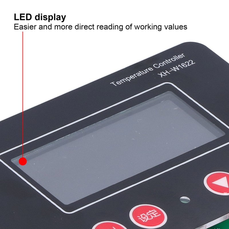Temperature Controller LCD Display Constant Temperature Heating Thermostat XHW1622