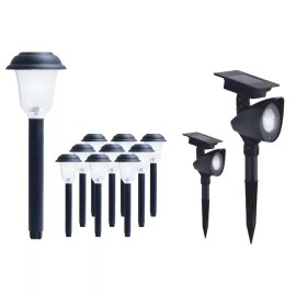 eZsolar Solar Outdoor Lights Value Pack