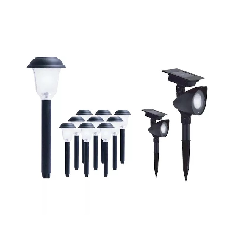 eZsolar Solar Outdoor Lights Value Pack