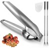 YC-GREHUN Nutcracker Chestnut Peeler 304 Stainless Steel Kitchen Tools Fruit Opener for Chestnut Walnuts Pecan Filbert