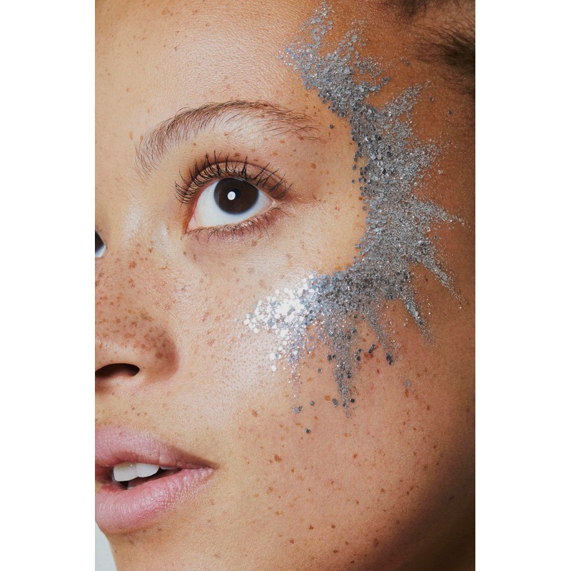 nailmatic NM Pure Glitter #Silver L/Large Particles