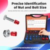 Helivivfy Nut and Bolt Thread Checker - 44PCS Thread Gauge