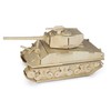 Quay Sherman Tank Woodcraft Construction Kit FSC