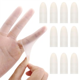 OKAWASI Finger Sacks, Fingertip Protection, Approximately 100 Pieces, Dust Protection, Rough Hands, Prevents Poking Fingers, Elastic, Sports Finger Protection, Cracking, Disposable