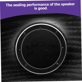 PACKOVE 1pair Speaker Spacer Rings Plastic Mounting Brackets for Car Audio Systems Easy Installation for Compatible Speaker Models Pair of Extending Spacers