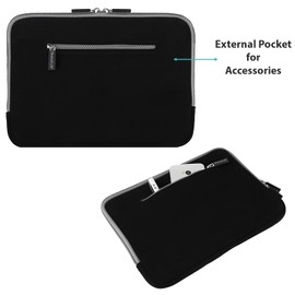 eBigValue Slim Lightweight Water Resistant Scratcroof Universal Laptop Carrying Sleeve Case Bag Compatible with 13 inch MacBook Surface,