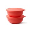Tupperware Aloha 1L Salmon (2) Serving Bowl Salad Bowl