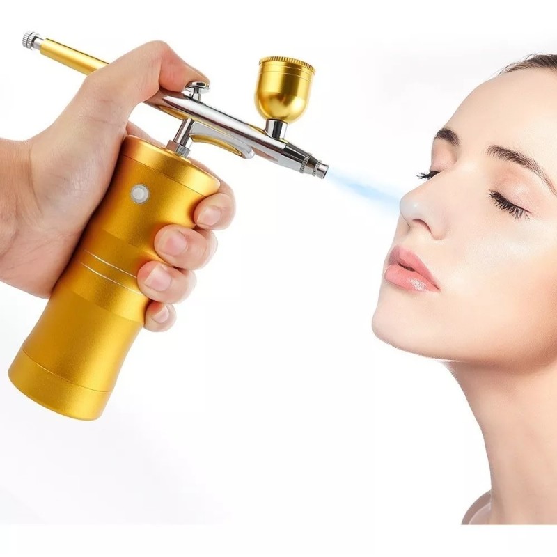 Mini Airbrush Aerógrafo Profesional Juego Multiuso Pintura Pasteles Tatuar