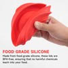 Silicone Replacement Lid Only Fit For Anchor Hocking 2-Cup/500 ML
