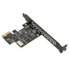 PCIE to USB 3.2 Expansion Card Black 5Gbps High Speed