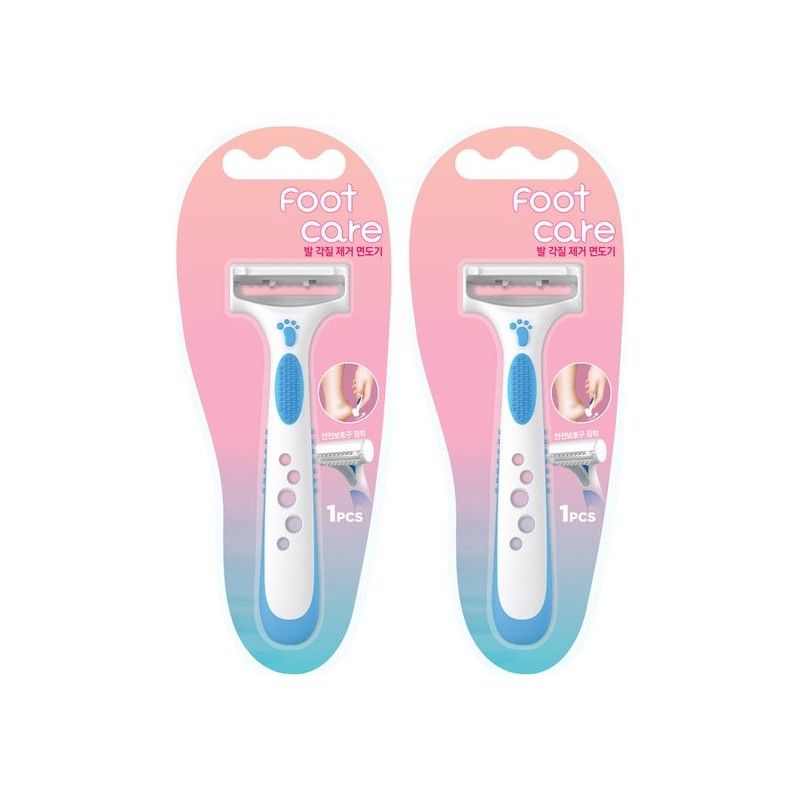 Dorco 도루코 풋케어 발 각질제거 면도기 1p X 2개 Dorco