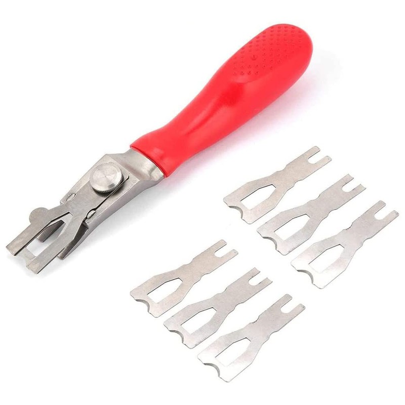 Floor Carpet Trimming Scraping Tool Stainless Steel Welding Scraping Kit