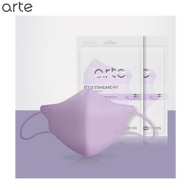 ARTE Style Standard Fit Color Mask 100ea, Color:Breeze Violet