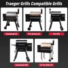 Upgraded Folding Front Shelf Accessories for Traeger Pro 22, Pro