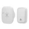 Self Generated Wireless Doorbell Set 38 Ringtones 4 Level Adjustable
