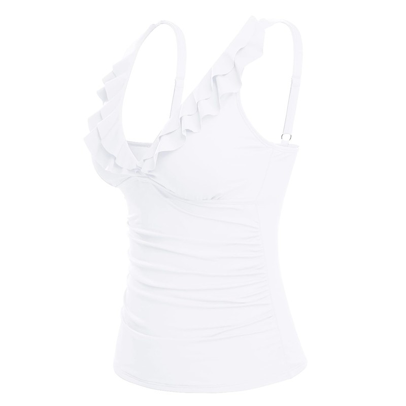Yonique - Traje de baño tankini para mujer, solo con