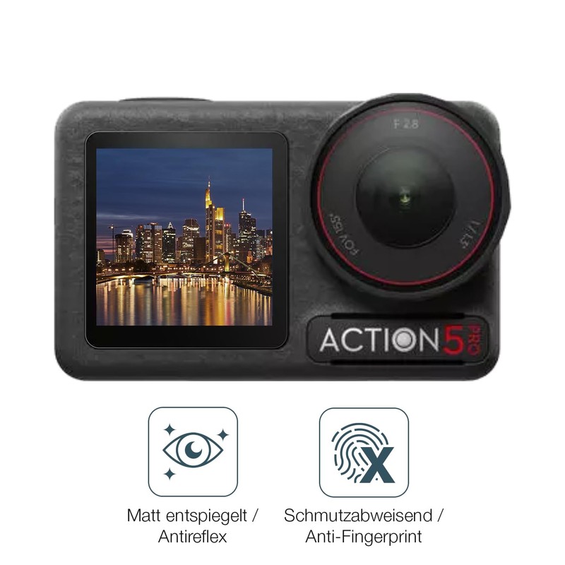 dipos I 4x Matte Screen Protectors for Apexcam M80 Air