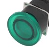 25Pcs/Set Green Mushroom Head Switch IP65 Plastic Mini Button Switches