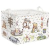 Winnie Baby Room Decor, Pooh Storage Nursery Basket With Hard