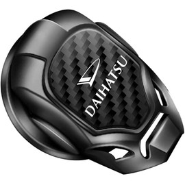 Engine Push Button Cover for Daihatsu Car Start Stop Button Switch Decorative Cover Switch Cover Car Start Button Ring Engine Push Ring Engine Starter Cover Zinc Alloy + Carbon Fiber 3D Mechanical