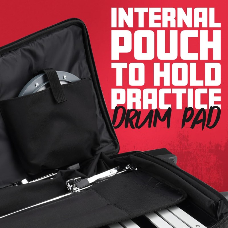 Gator Cases Protechtor Student Series Bell Kit Percussion Rolling Bag,