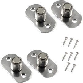 Gairsk Replacement Sliding Door Roller Guide Guide Wheel Floor Guide Roller, fits Furniture Hardware, Moving Doors, Glass Sliding Doors and Aluminium Doors.Durable Steel Frame 4 Pcs