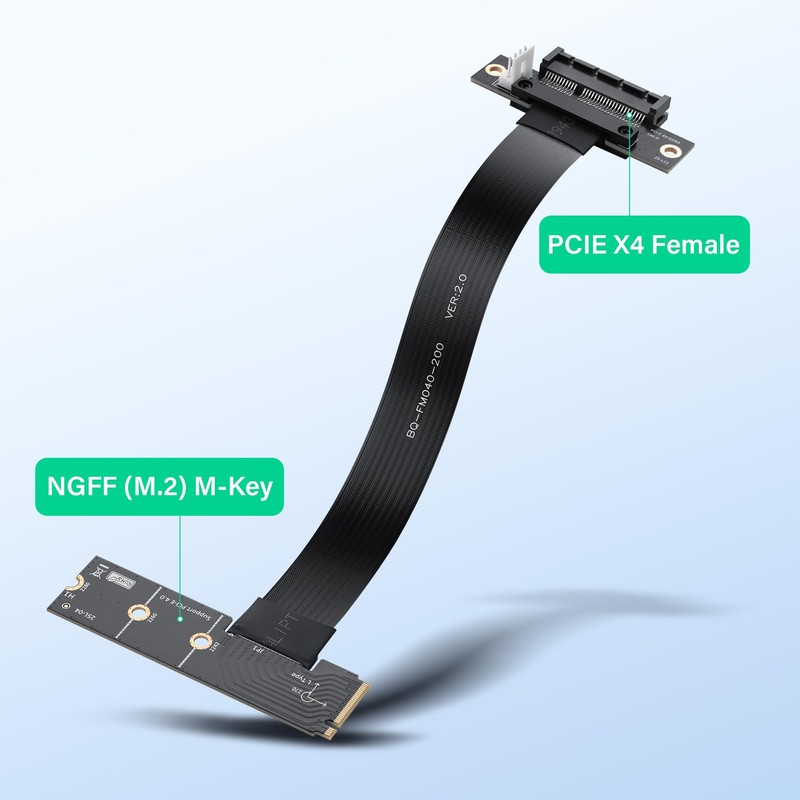 SinLoon M.2 M-Key PCI-E4.0 2280 NGFF to PCIe X4 Extender