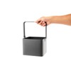 Olympia Galvanised Table Tidy Grey 180x155x135mm Steel Serving Holder