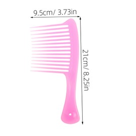 OHPHCALL Hair Comb Wide Tooth for Curly Hair Home Use Stylish and Fashionable Easy to Carry