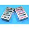 CYNAMED LOT OF 2 GERMAN DETACHABLE STERILIZING CASSETTE TRAYS HOLDS