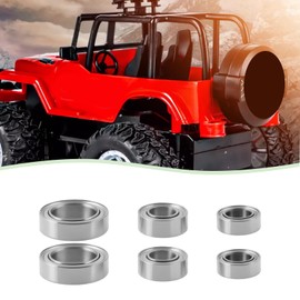 LT Easiyl 18-Piece Ball Bearing Set RC Car Bearing Replacement 4 x 7 x 2.5 mm 4 x 8 x 3 mm 7 x 11 x 3 mm Compatible with Wltoys 1/14 144001