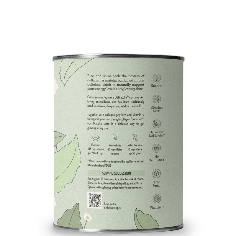 Nutra Naturals Collagen Matcha Latte Powder 100g