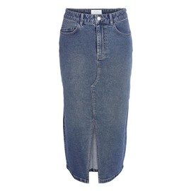 Noisy may Women's Skirt, Medium blue (medium blue denim)