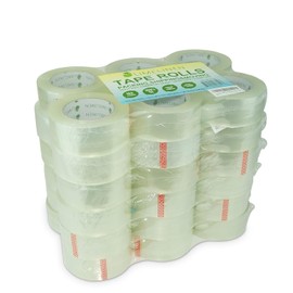 LIMELINEN Packing Tape for Moving, Packaging, Shipping - 36 Rolls - Clear - Heavy Duty Sealing Adhesive - 1.8 inch Wide, 2.7 mil Thick, 110 Yards (3,960 Total Yards)