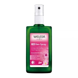 Weleda Wild Rose 24H Deodorant Spray 3.3 Fl Oz Natural Fresh Scent