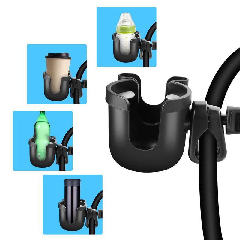 Wheelchair Cup Holder with Phone Holder 2 in 1 Walker