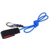 AYNEFY Boating Paddle Leash,kayak leash ylon Paddle Leash Black Elastic