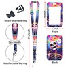 FOSDICK Lanyard with Card Holder, Skeleton Lanyard Card Holder, ID