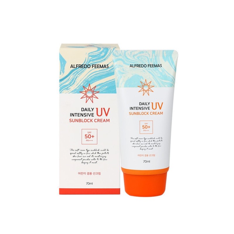 Alfredo Whimas Daily Intensive UV Sunblock Cream 70ml / 알프레도