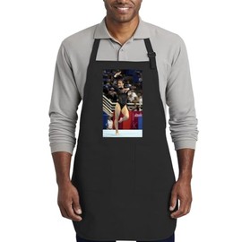 Shamrock Solutions Catalina Ponor - Kitchen Cooking Cotton Apron SRS #G97655, Black