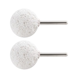 OTOTEC Pack of 2 Tyre Grinding Head 40 mm Tyre Sanding Ball Tyre Repair Tool Grinding Head for Grinding and Polishing Tyres Wood Rubber