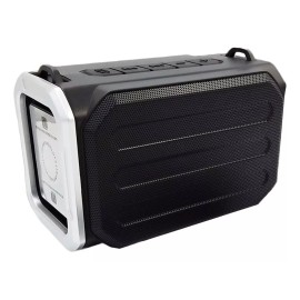 Maíz Bocina Bluetooth Radio Fm Recargable Inalambrica Portatil Color Negro