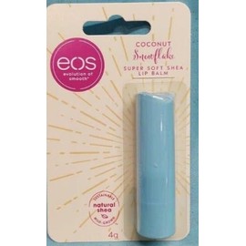 EOS Coconut Snowflake Super Soft Shea Lip Balm, 0.14 oz