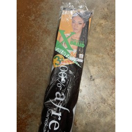 Zury/Hollywood LOT Hollywood X-Braid 100% Afrelle Kanekalon Braiding - 86" #33 dark auburn NEW