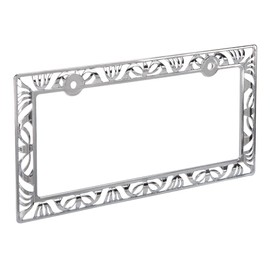 Bell Automotive 22-1-46455-8 Die-Cut Design License Plate Frame, Corrosion Resistant, Easy to Install